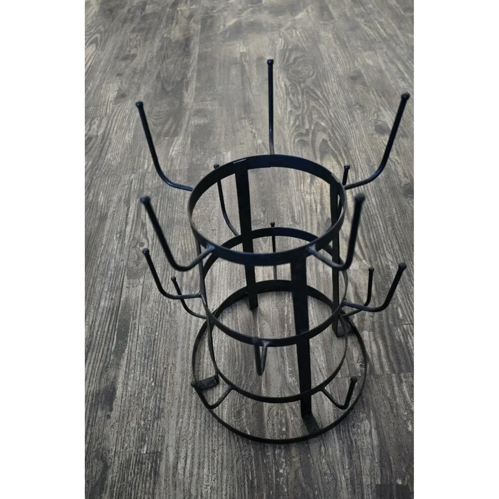 3-Tier 15 Mug Cup Tree Metal Rack Holder Display Stand Vintage Style - Picture 6 of 6